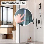 شريط لاصق مانع لتسرب الهواء بطول 5 متر، عازل ضد التيارات الهوائية للباب، يمنع دخول الهواء والغبار ويساعد على العزل الحراري