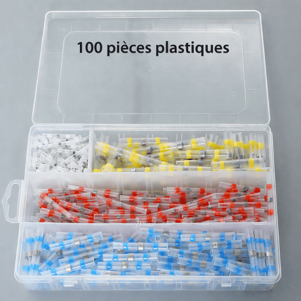 SolderStick – Waterproof Solder Wire Connector Kit – 100 pièces Pour utilisation plus longue