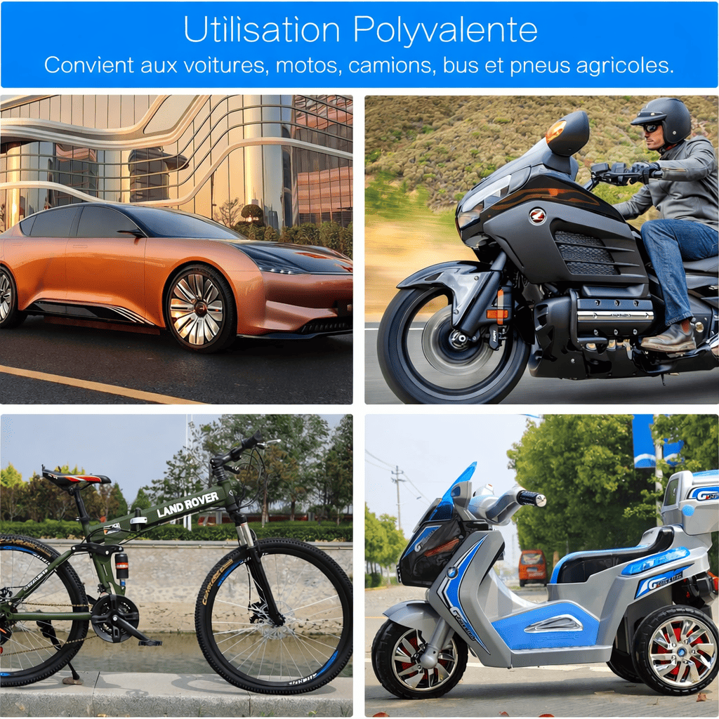 Kit de Vis de Réparation de Pneus – Solution Rapide et Étanche – Contient 20 pièces pour plusieurs réparations