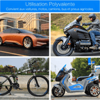 Kit de Vis de Réparation de Pneus – Solution Rapide et Étanche – Contient 20 pièces pour plusieurs réparations