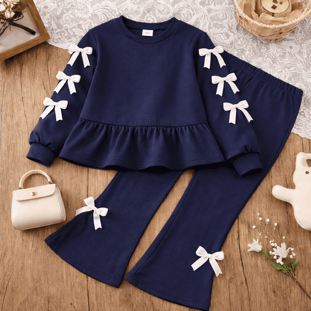 Ensemble Fille Tendance – Deux Pièces Chaud et Moderne