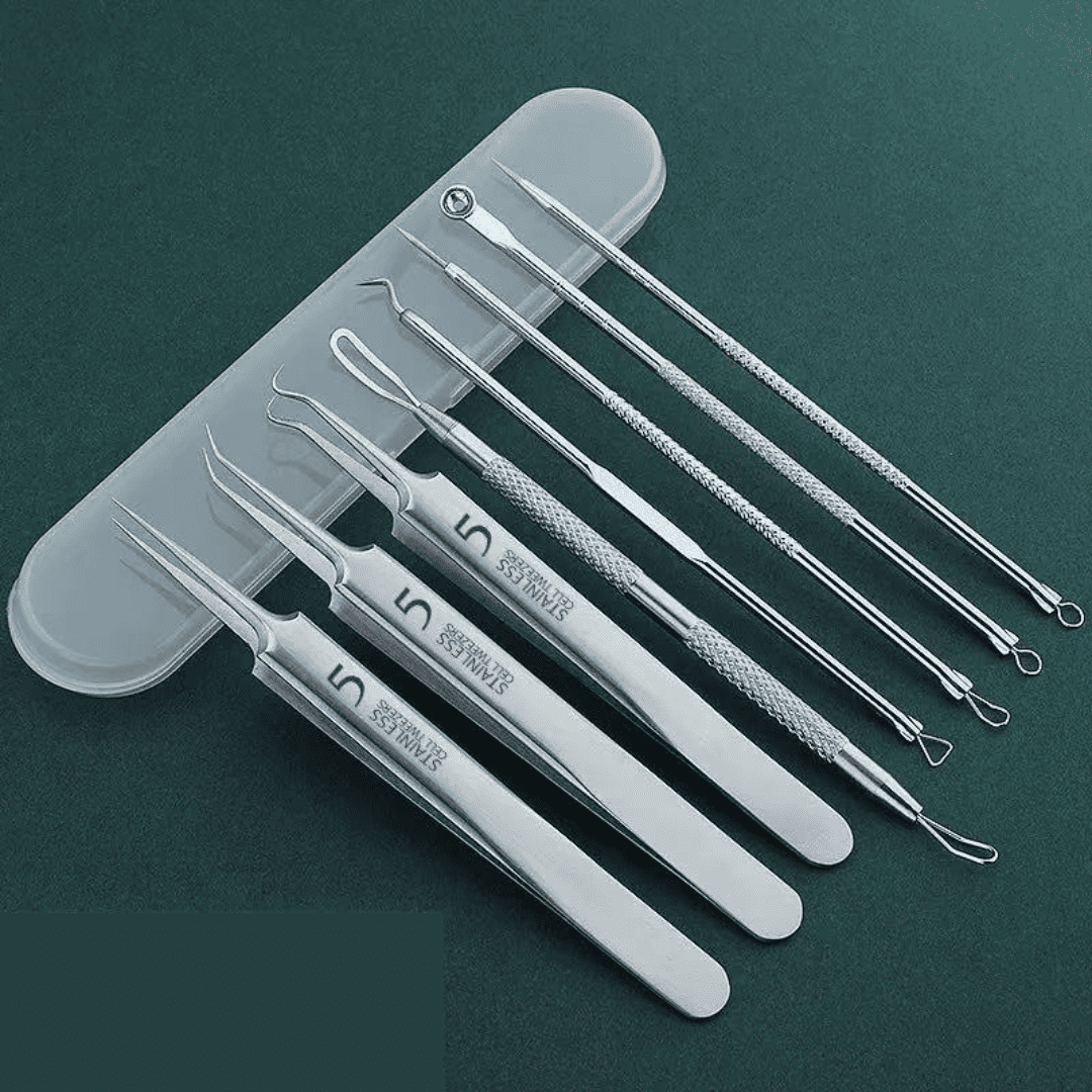 Nettoyage profond du visage | Acier médical inoxydable  | Zéro dommage aux pores