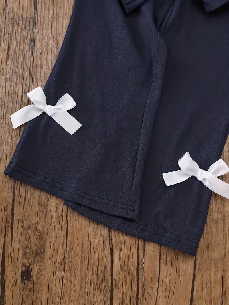 Ensemble Fille Hiver Tendance – Deux Pièces Chaud et Moderne