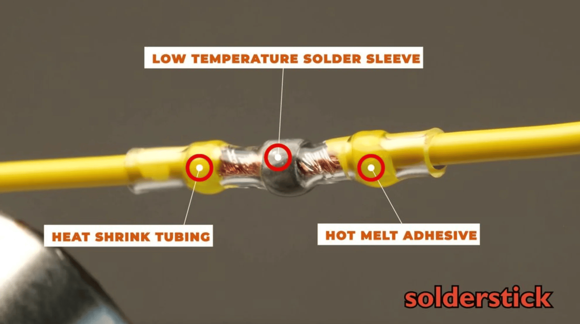 SolderStick – Waterproof Solder Wire Connector Kit – 100 pièces Pour utilisation plus longue